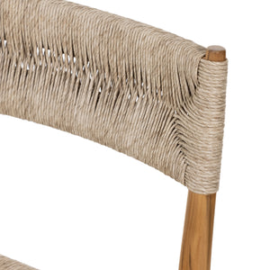 Grass Roots - Lomas Outdoor Dining Chair-Natural Teak