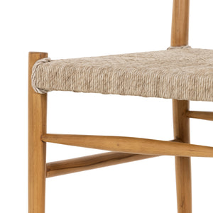 Grass Roots - Lomas Outdoor Dining Chair-Natural Teak