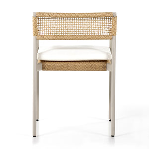 Niles Outdoor Dining Armchair-Natural