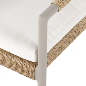 Niles Outdoor Dining Armchair-Natural