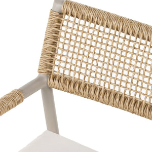 Niles Outdoor Dining Armchair-Natural