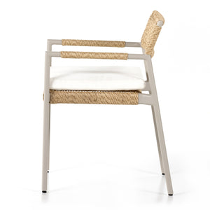 Niles Outdoor Dining Armchair-Natural