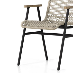 Avera Outdoor Dining Armchair-Bronze