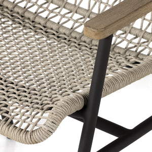 Avera Outdoor Dining Armchair-Bronze