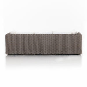 Solano - Como Outdoor Sofa-97"-Natural Woven