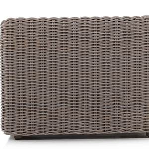 Solano - Como Outdoor Sofa-97"-Natural Woven