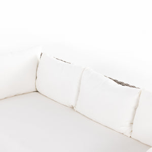 Solano - Como Outdoor Sofa-97"-Natural Woven