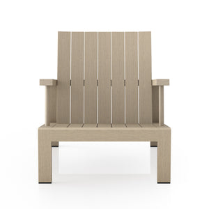 Dorsey Outdoor Chair-Washed Brown-Fsc
