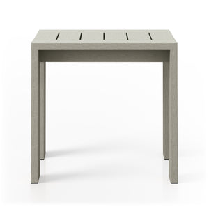 Monterey Outdoor End Table-Weathered Grey