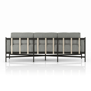 Hearst Outdoor Sofa-99"-Faye Ash