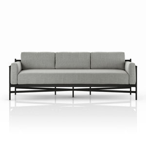 Hearst Outdoor Sofa-99"-Faye Ash