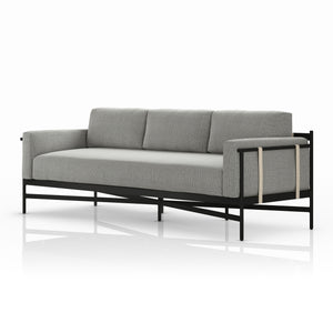 Hearst Outdoor Sofa-99"-Faye Ash