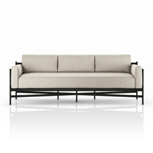 Hearst Outdoor Sofa-99"-Faye Sand