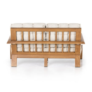 Solano - Beck Outdoor Sofa-59"-Natural Teak