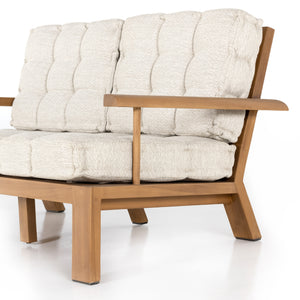 Solano - Beck Outdoor Sofa-59"-Natural Teak