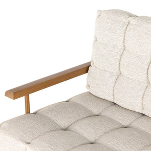 Solano - Beck Outdoor Sofa-59"-Natural Teak
