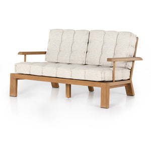 Solano - Beck Outdoor Sofa-59"-Natural Teak