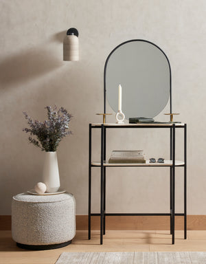 Hutton - Brynner Sconce-Antiqued Iron