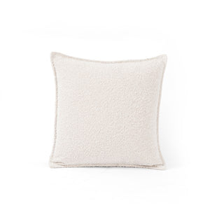 Boucle Pillow-Knoll Natural-20"x20"