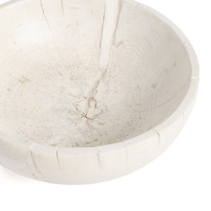 Wesson - Turned Pedestal Bowl-Ivory