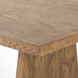 Darnell Dining Table 87"-Bleached Oak