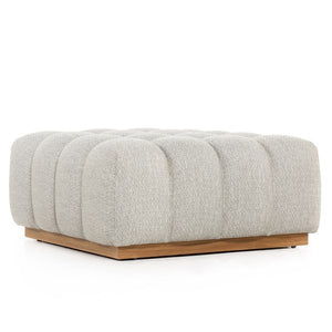 Roma Outdoor Ottoman Piece-Faye Ash