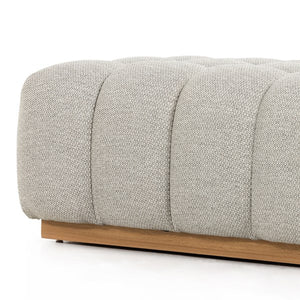 Roma Outdoor Ottoman Piece-Faye Ash