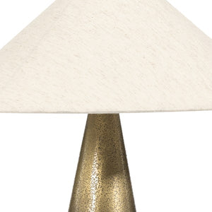 Nour Table Lamp-Ombre Stainless Steel