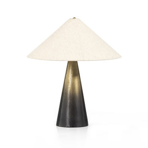 Nour Table Lamp-Ombre Stainless Steel