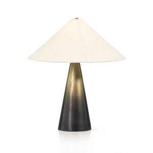 Nour Table Lamp-Ombre Stainless Steel