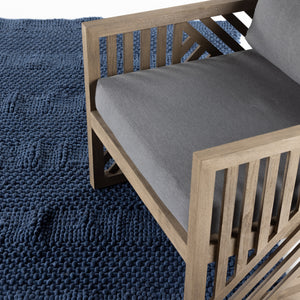 Willow - Rilo Outdoor Rug-Deep Blue-5'x8'