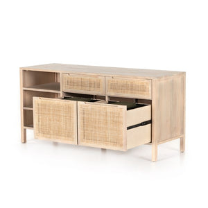 Clarita Modular Filing Credenza-White