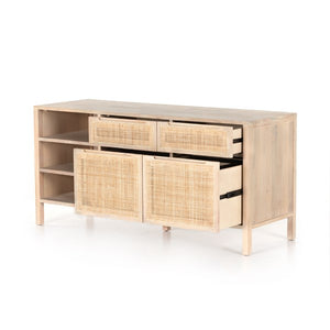Clarita Modular Filing Credenza-White