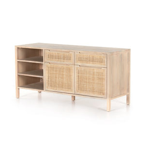 Clarita Modular Filing Credenza-White