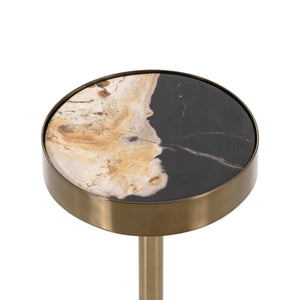 Bevin End Table-Dark Petrified Wood
