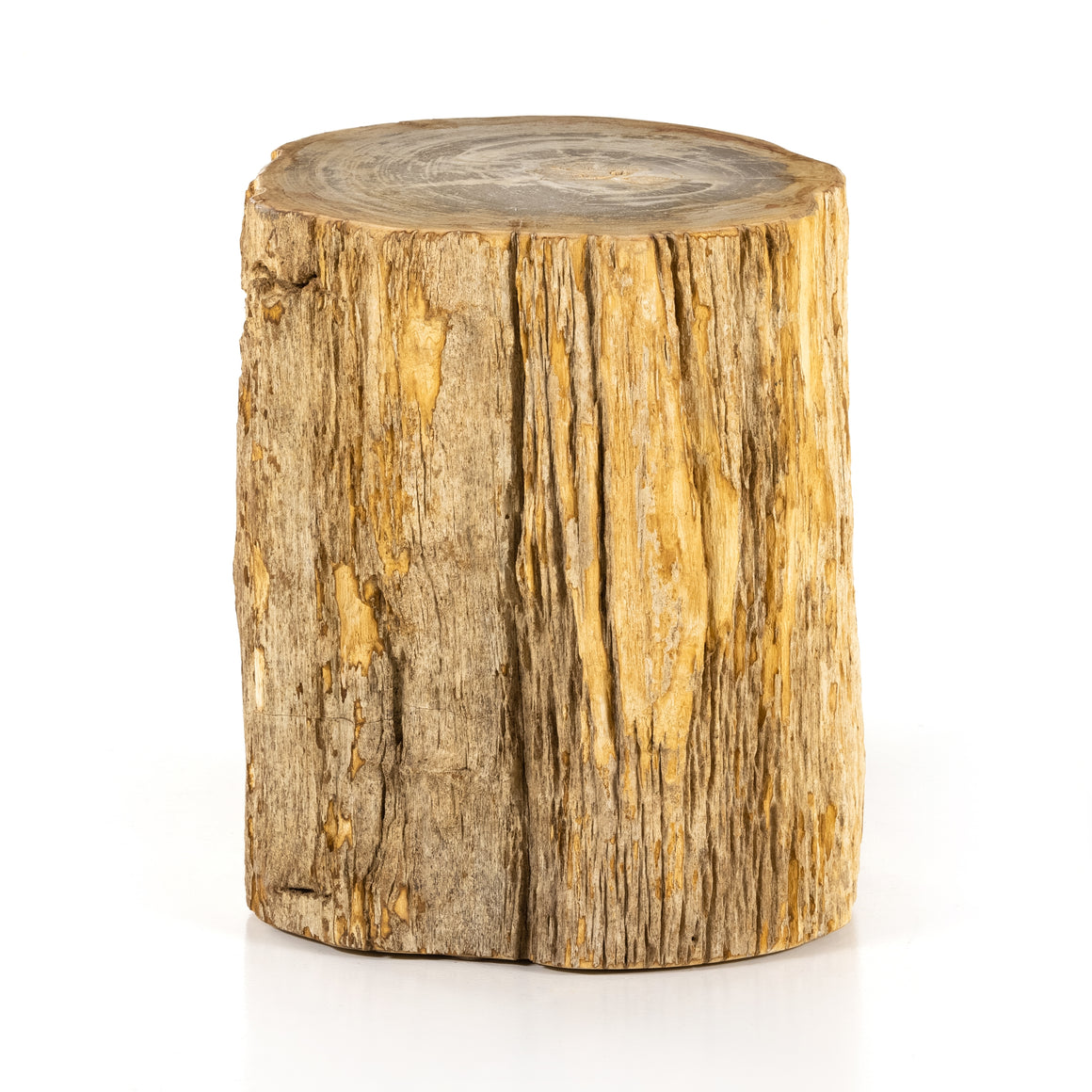 Riker End Table - Light Petrified Wood