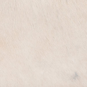Oaklyn Ottoman-21"-Buff Hair On Hide