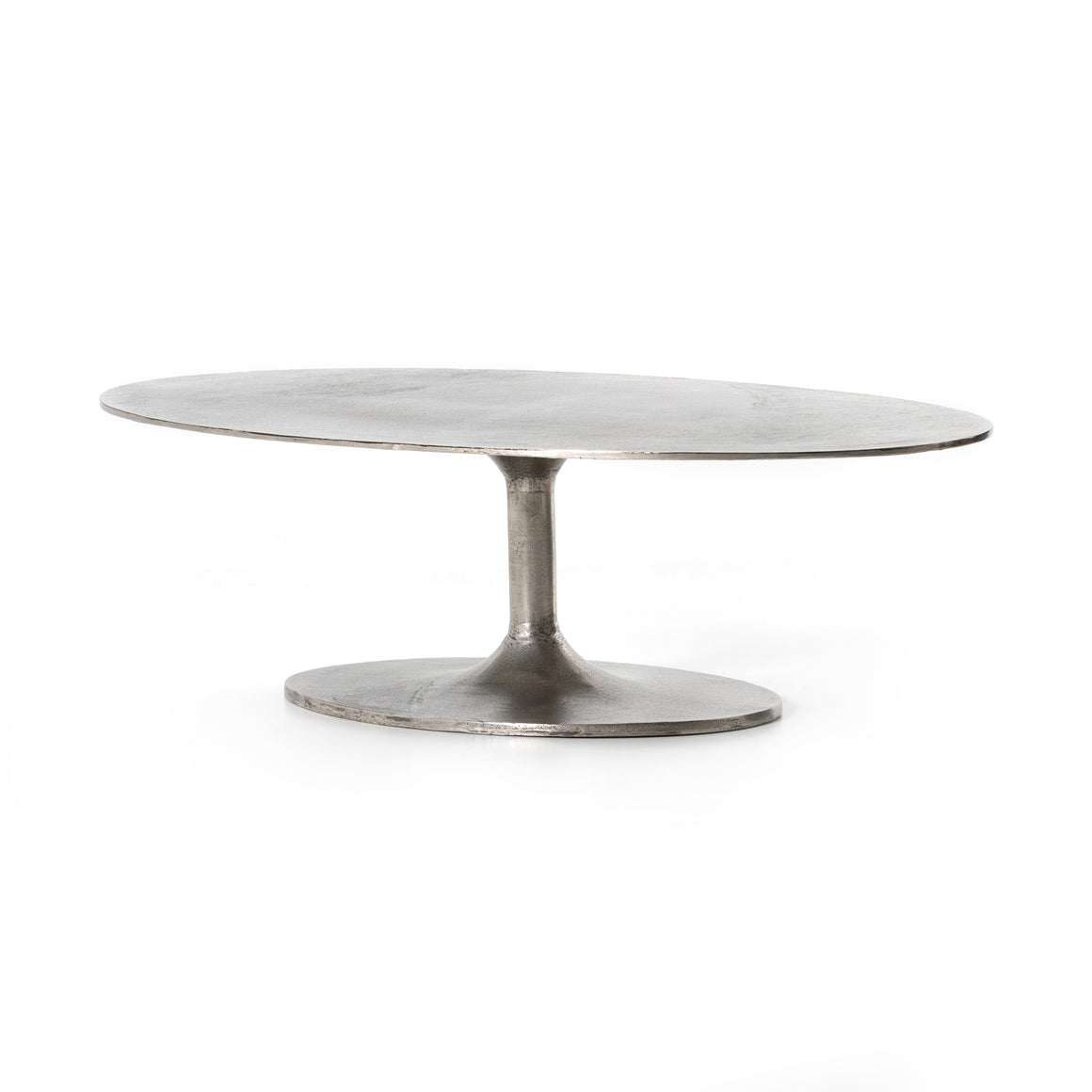 Simone Oval Coffee Table-Raw Antique