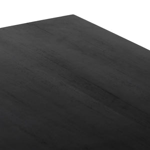 Clarita Dining Table-Black Mango