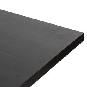 Clarita Dining Table-Black Mango
