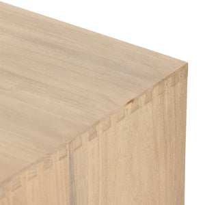 Fulton - Ula Executive Desk-Dry Wash Poplar