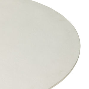 Simone Round Coffee Table-Matte White