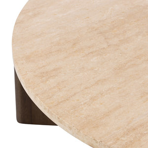 Toli Coffee Table-Travertine