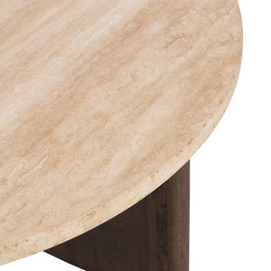 Toli Coffee Table-Travertine