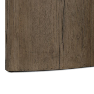 Toli End Table-Travertine