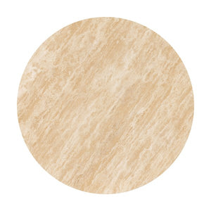 Toli End Table-Travertine