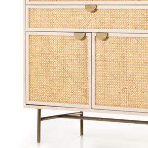Luella Tall Dresser-Matte Alabaster