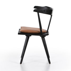 Belfast - Ripley Dining Chair W Cushion-Black Oak