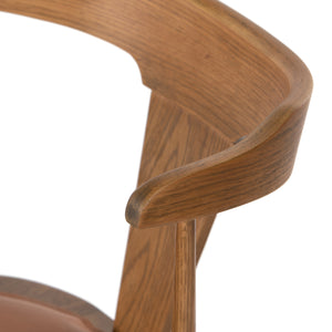 Belfast - Ripley Dining Chair W Cushion-Sandy Oak