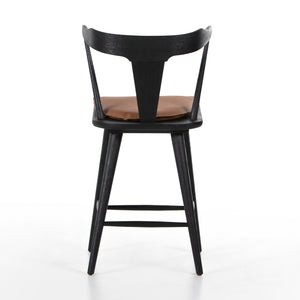 Belfast - Ripley Stool W Cushion-Black Oak-Counter